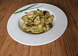 Kräuterseitling-Risotto