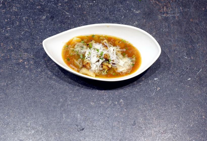 Italienische Pilzsuppe