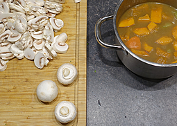 Hokkaido Pilzsuppe