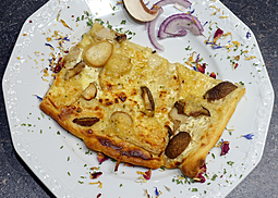 Pilzflammkuchen