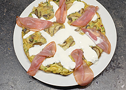 Frittata mit Pilzen