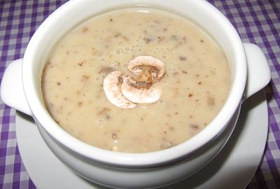 Champignoncremsuppe